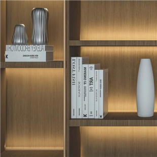 LAMINATE BACK-PORT ILLUMINATED  UNDERCABINET LIGHT